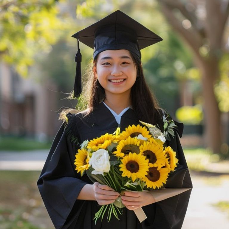 Demo Graduation Bouquet (Standard size (30cm-35cm))